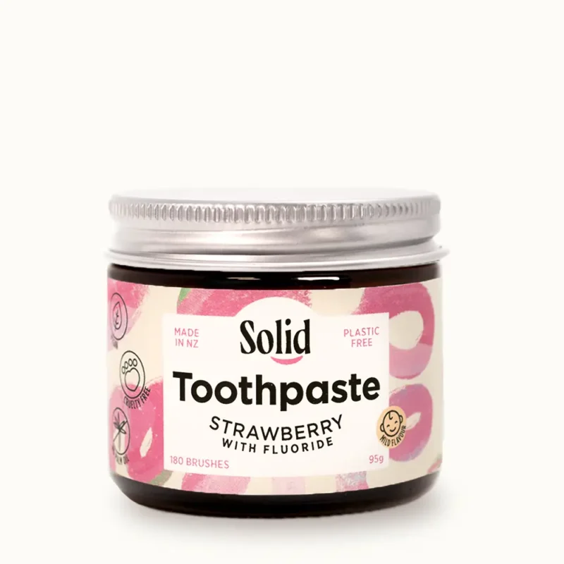 Strawberry Toothpaste With Fluoride