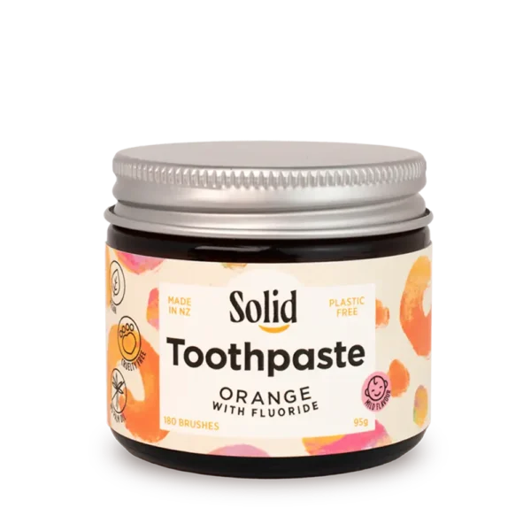 Orange Toothpaste + Fluoride