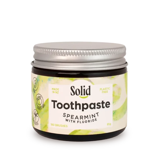 Spearmint Toothpaste With Fluoride