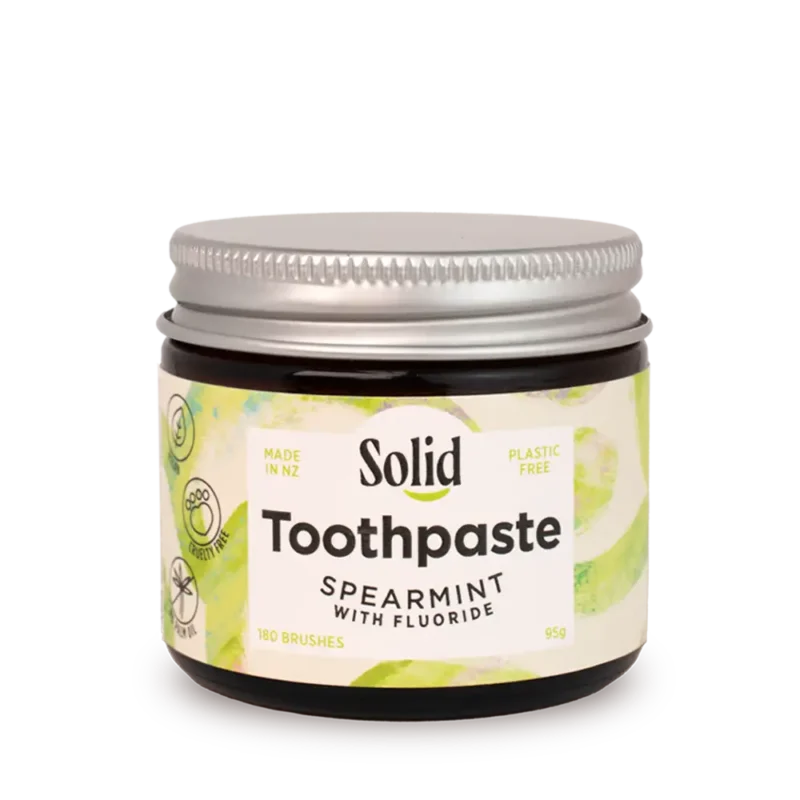Spearmint Toothpaste With Fluoride