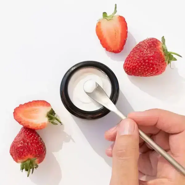 plastic free toothpaste in a jar