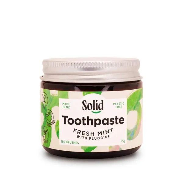 Fluoride Toothpaste in a Jar