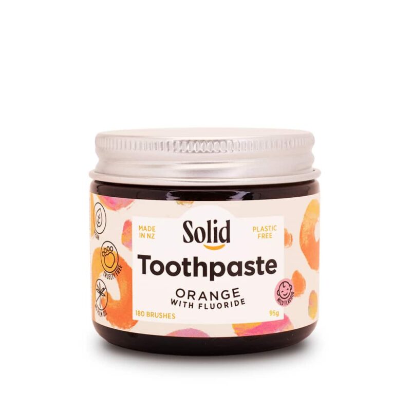 Orange Toothpaste