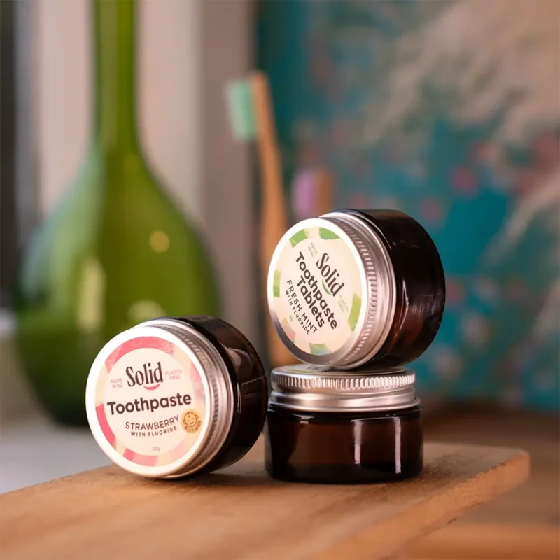 Solid Toothpaste Samples