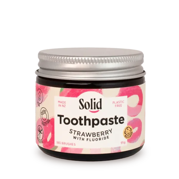 Strawberry Toothpaste With Fluoride
