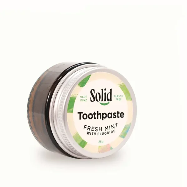 Fresh Mint Toothpaste Jar Sample