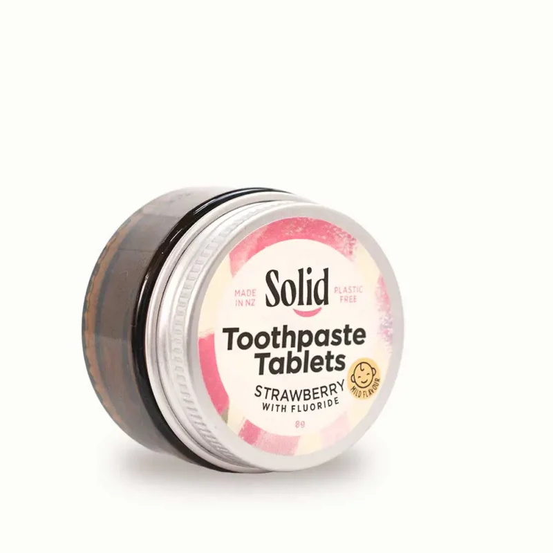 Strawberry Toothpaste Tablets Sample