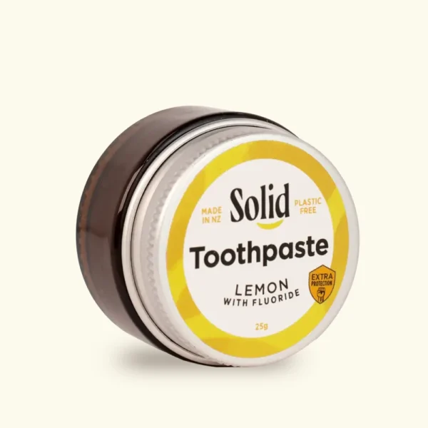Extra Protection Lemon Toothpaste Jar Mini Solid Australia