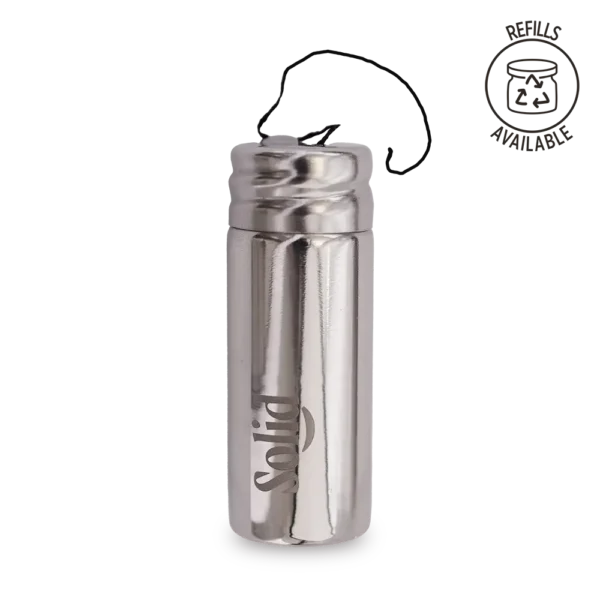 Metal Dental Floss Dispenser - Stainless Steel