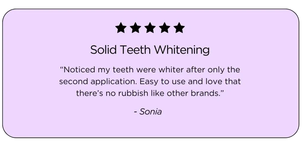 At Home Teeth Whitening